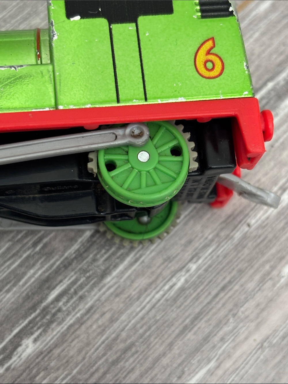 Metallic Motorized Trackmaster Percy and Tender - Thomas & Friends WORKS! - Picture 12 of 12